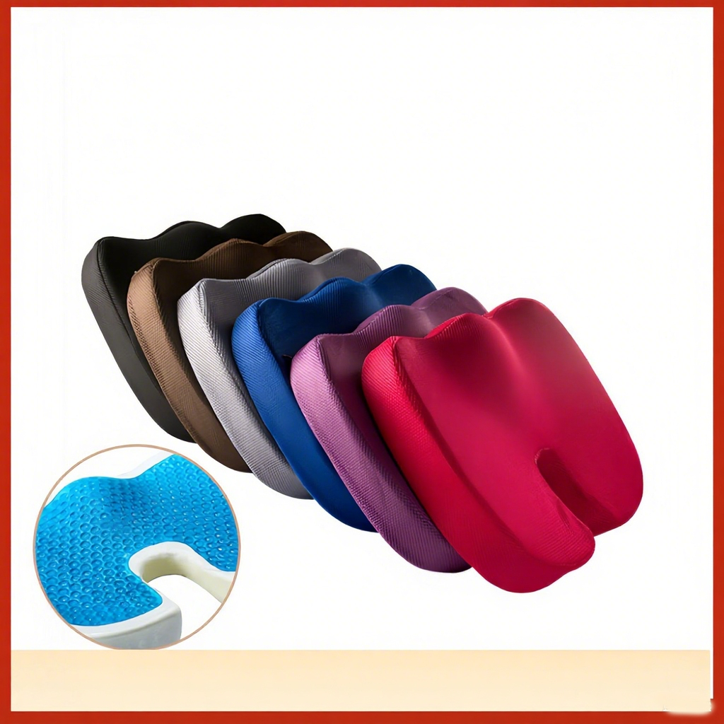 Memory Foam Gel Seat Cushion for Office Car