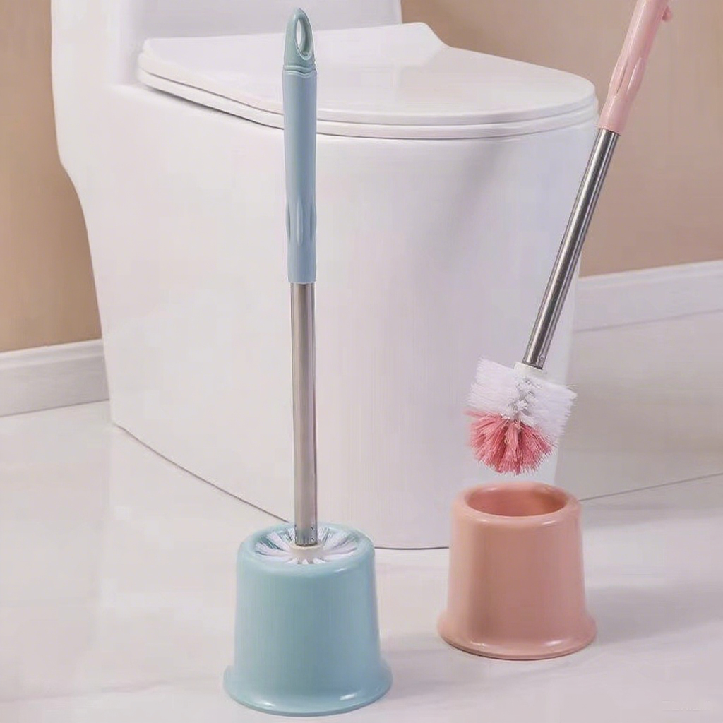 Stainless Steel Toilet Brush with Long Handle