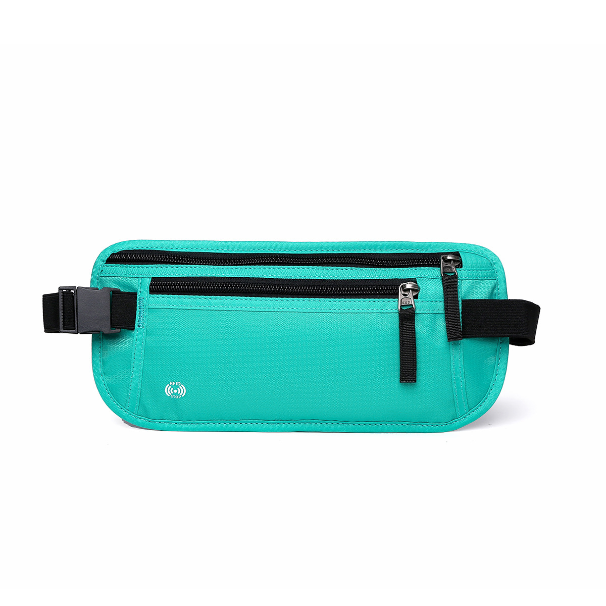 Nylon RFID Blocking Passport Fanny Pack