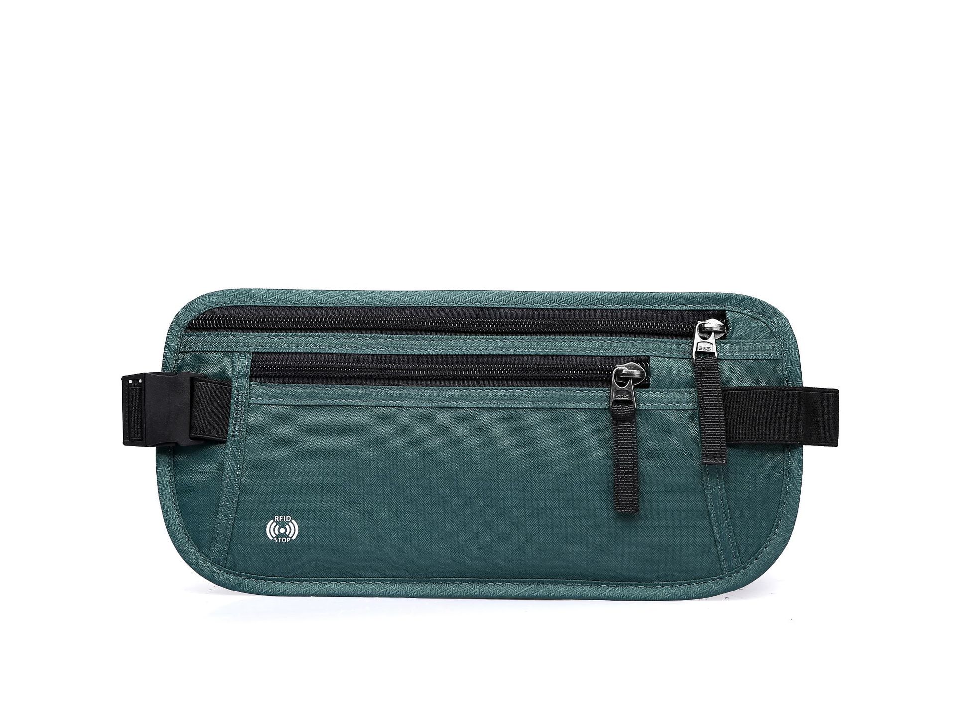 Nylon RFID Blocking Passport Fanny Pack