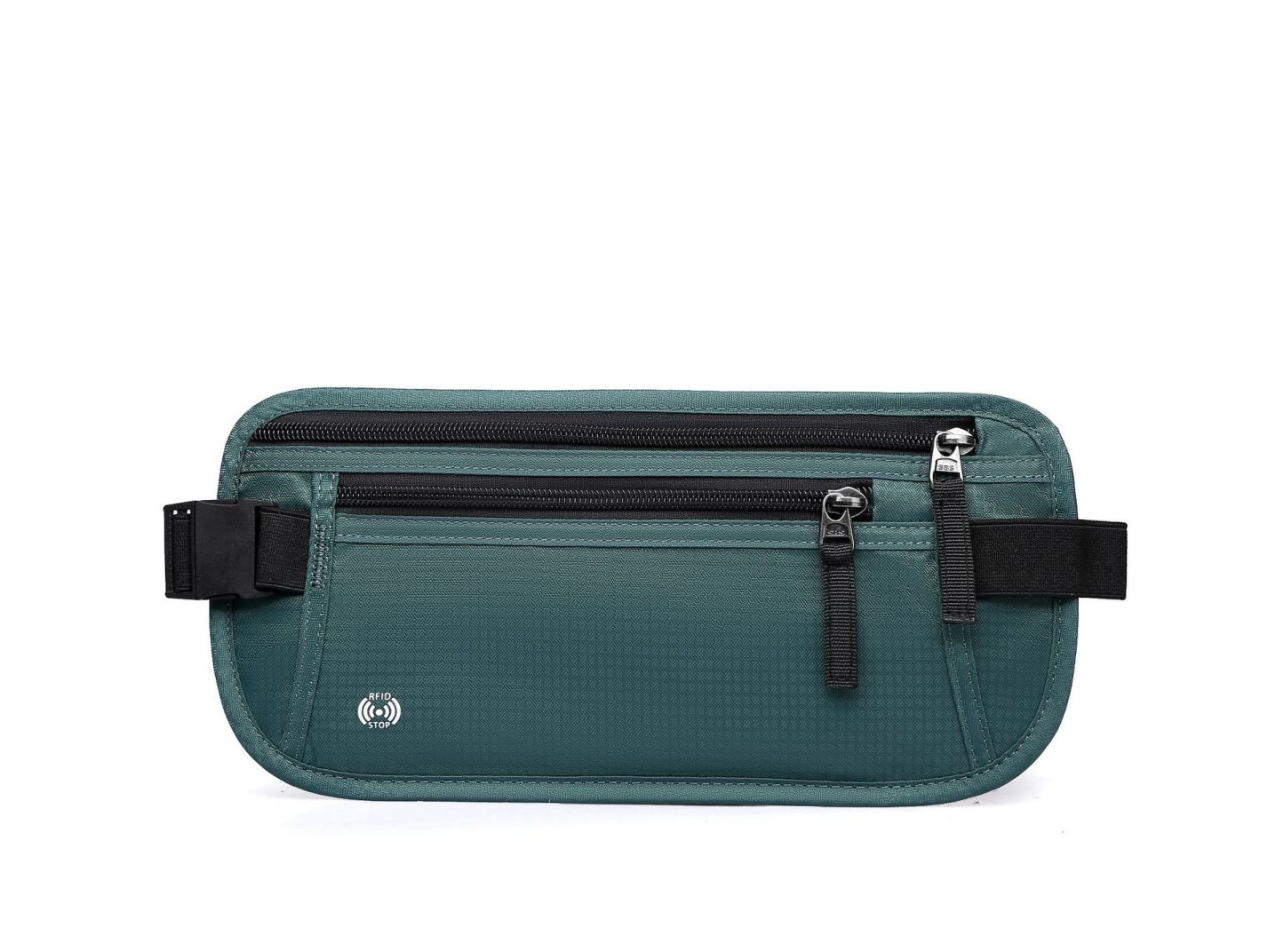 Nylon RFID Blocking Passport Fanny Pack