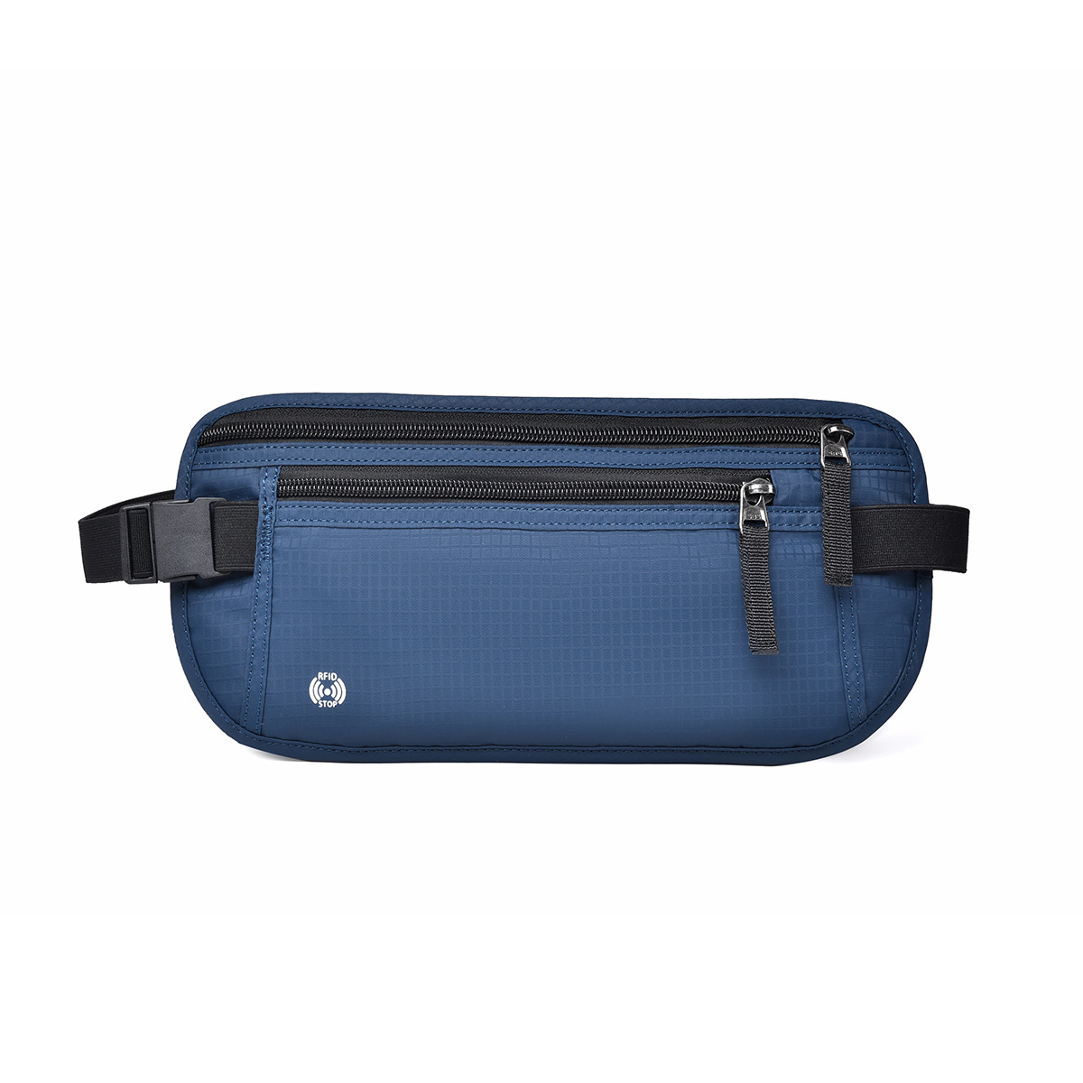 Nylon RFID Blocking Passport Fanny Pack