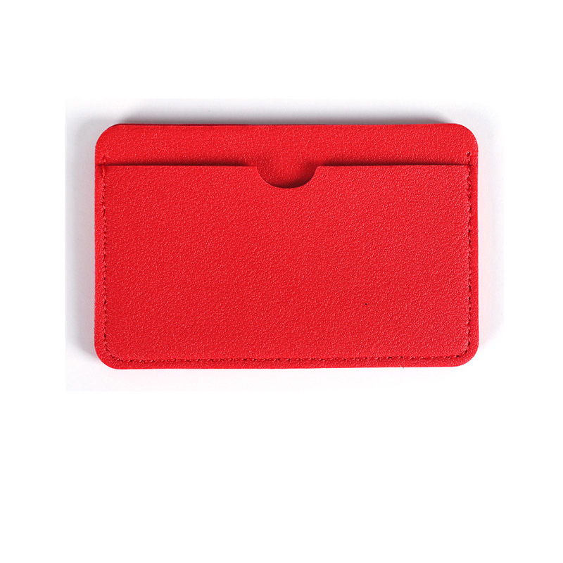 PU Leather 3-Card Wallet