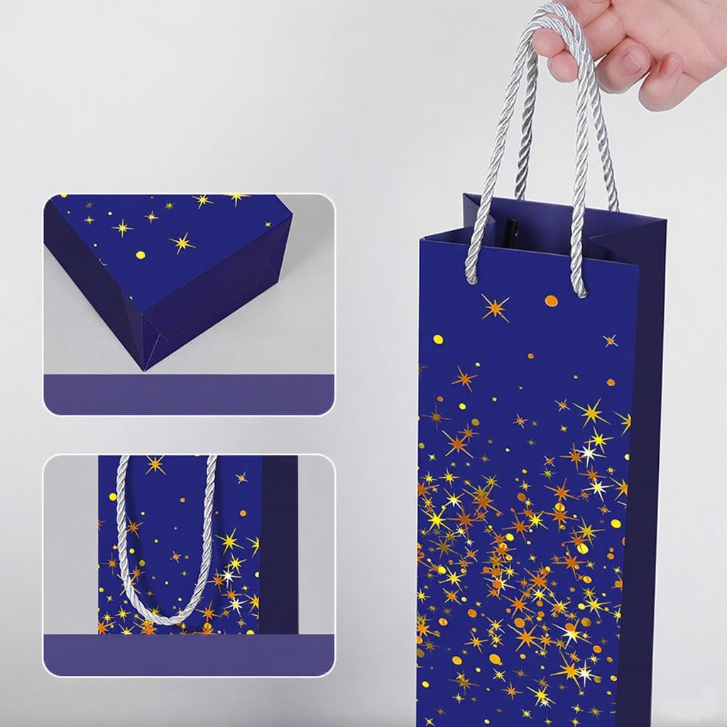 Sleek Practical Wine Tote Bag