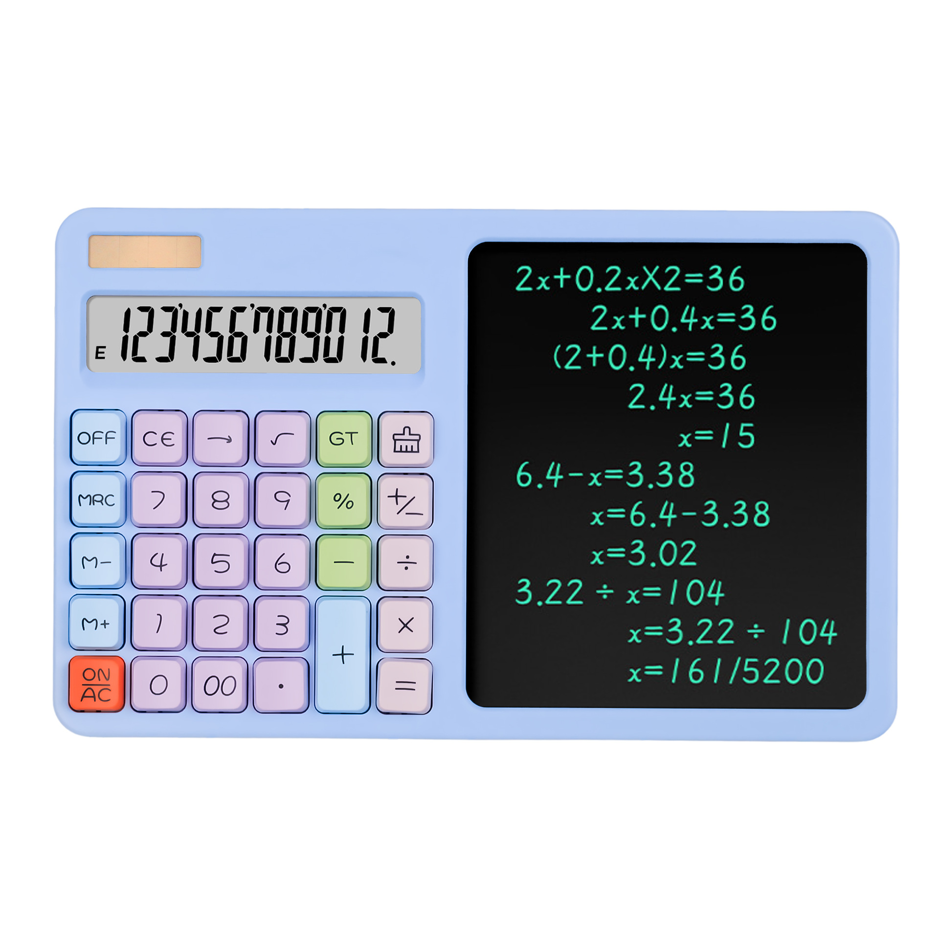 ABS Calculator with Writing Pad-10.5"x2.6"x 0.7"