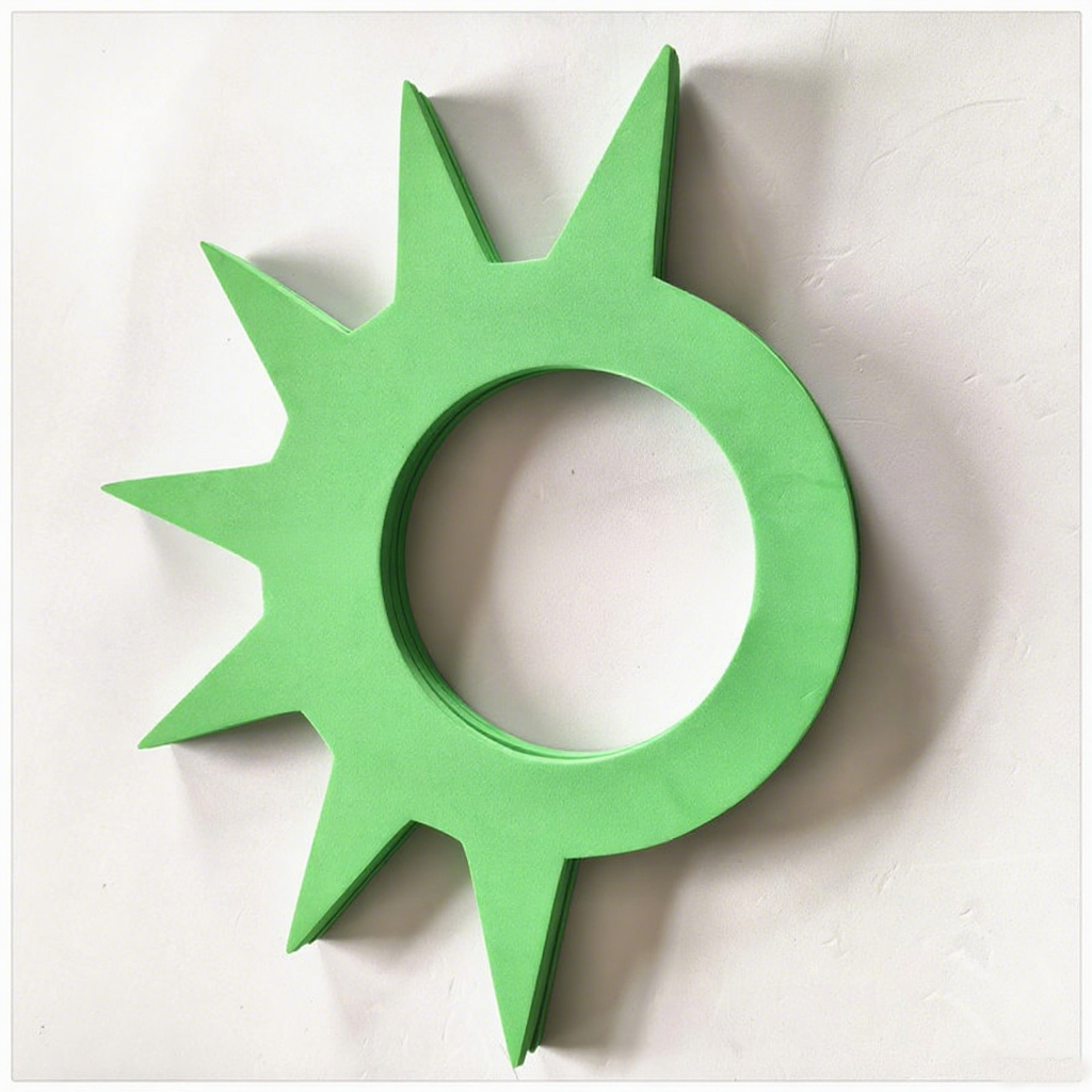 Spiked Foam Sun Visor