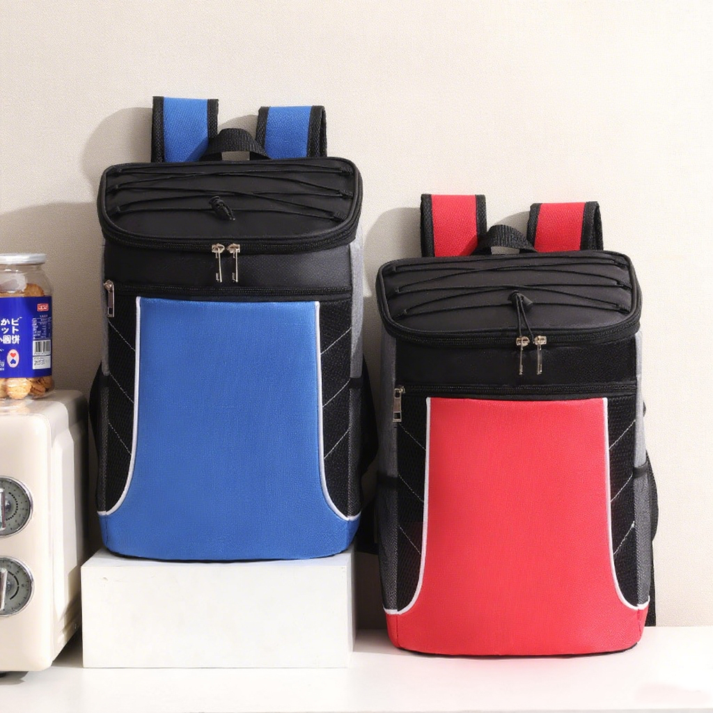   View with Logo  Download Insulated Portable Picnic Cooler Backpack