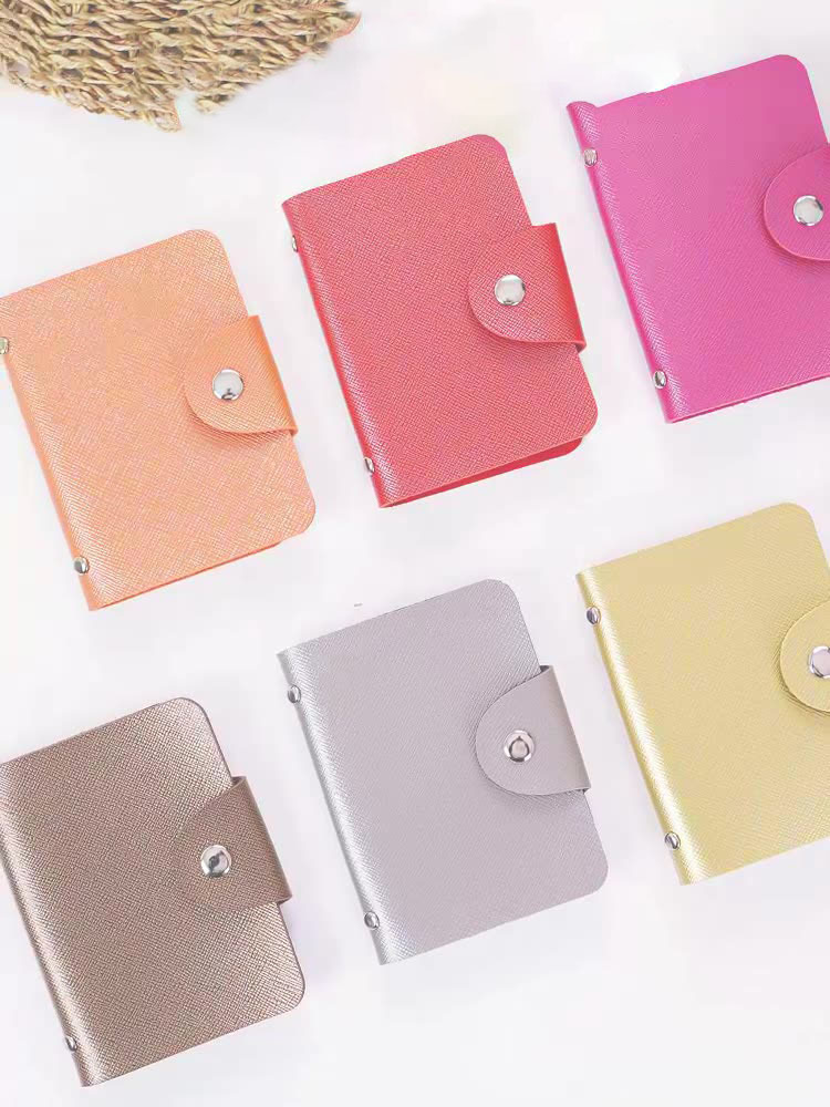 PU Leather RFID Blocking Card Holder
