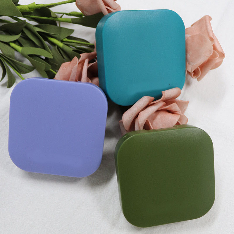 Plastic Contact Lens Case with Accessories