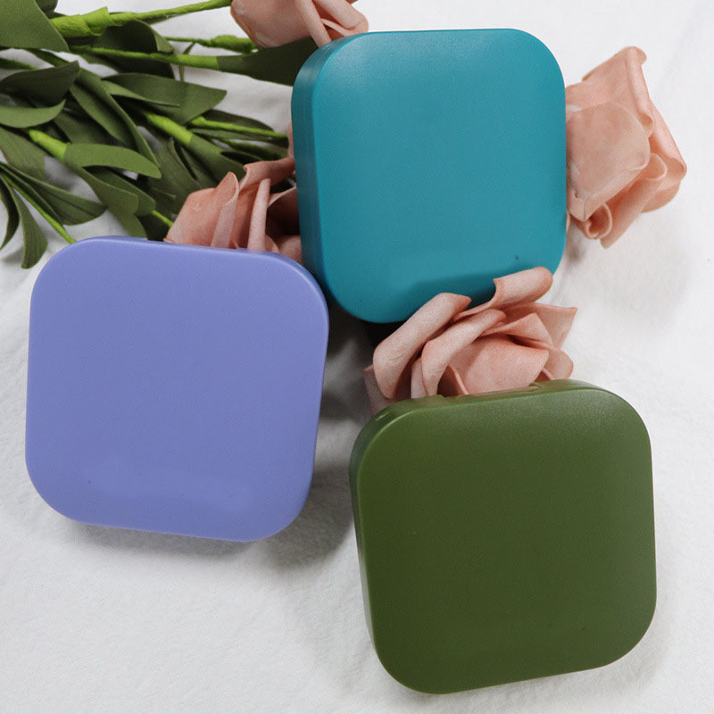 Plastic Contact Lens Case with Accessories