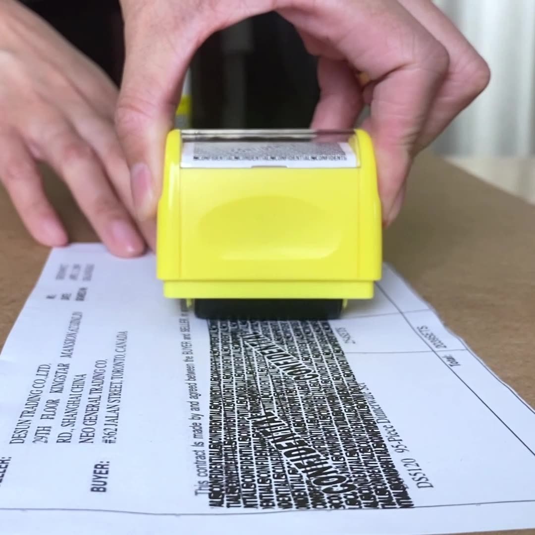 Roller Privacy Security Stamp