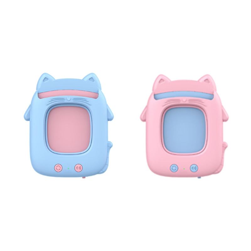 Cat-shaped Toddler Flash Card Machine-4.2"x3.5"x 0.7"