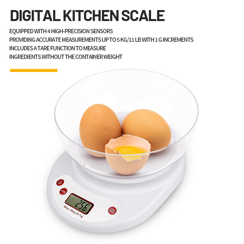 Precision Kitchen Scale with Bowl