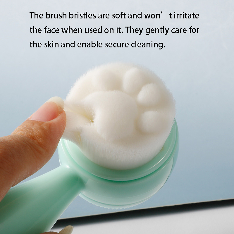 Cat Paw Shaped Manual Facial Brush