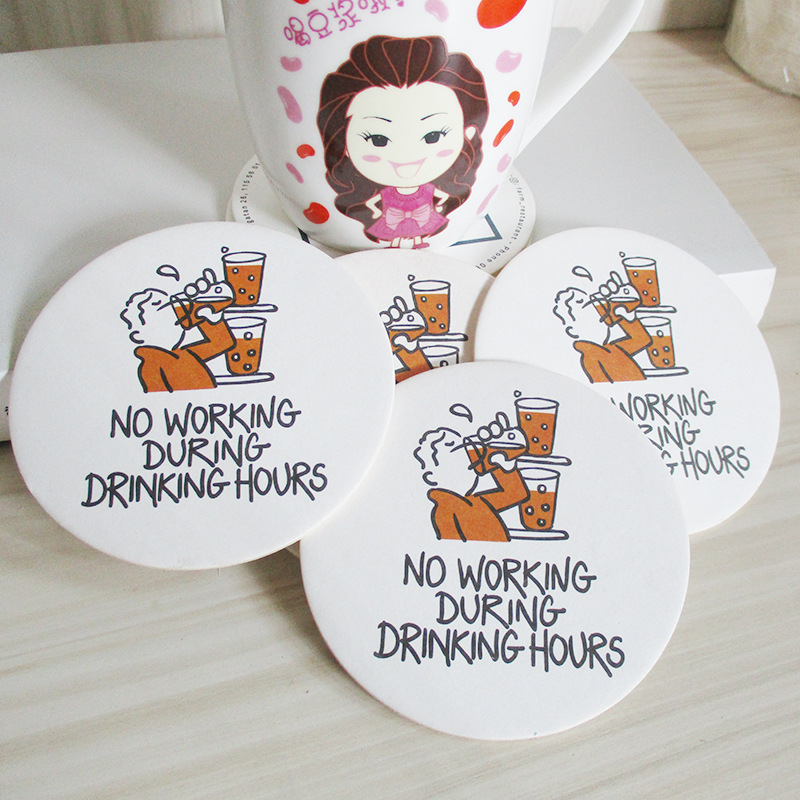 Full Color Waterproof Heat-Resistant Paper Coaster