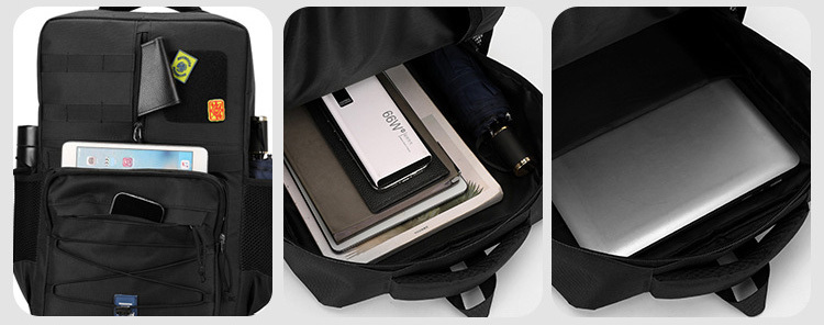 Outdoor Tactical Backpack for Hiking & Travel-18.5"x11.8"x 8.2"