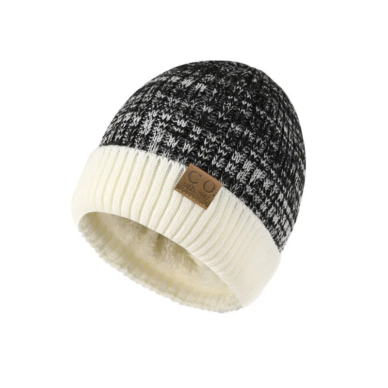 Double Layer Fleece Winter Beanie