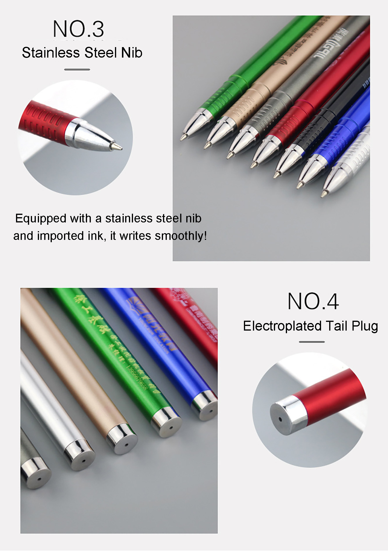Ballpoint Pen with Phone Stand