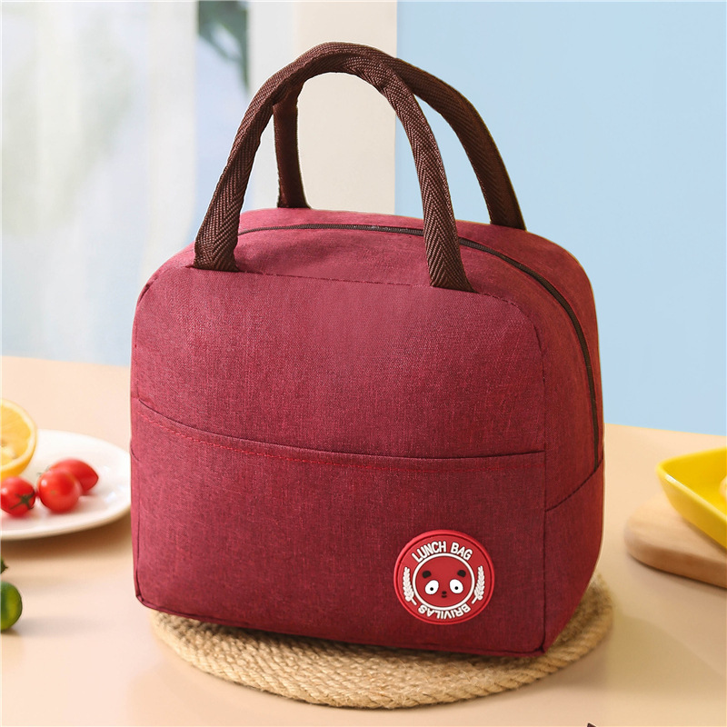 Oxford Insulated Cartoon Lunch Tote