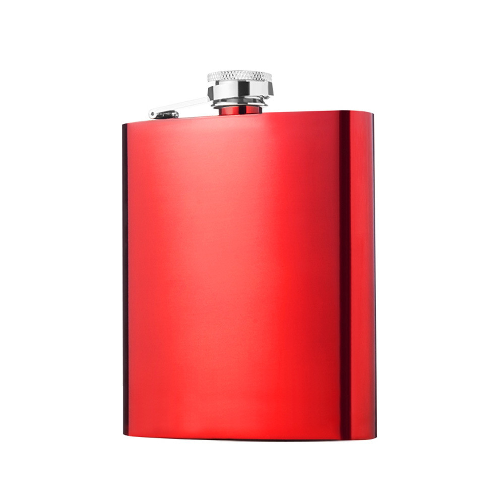 Stainless Steel 6oz Matte Black Flask
