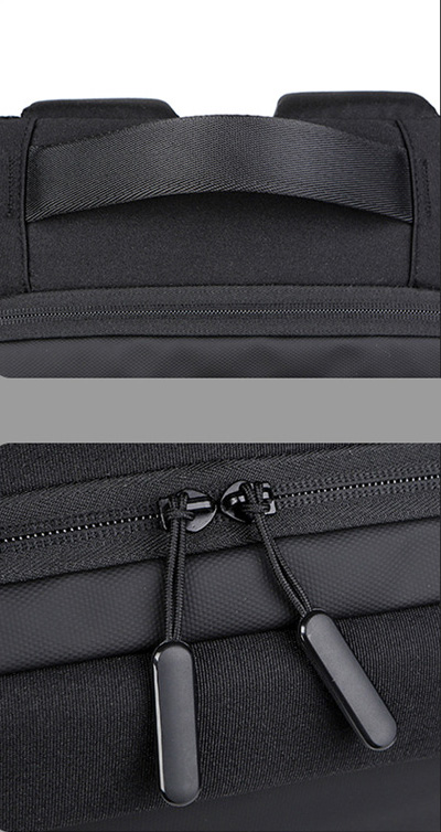 USB Charging Oxford Backpack-16.5"x11.4"x 5.1"