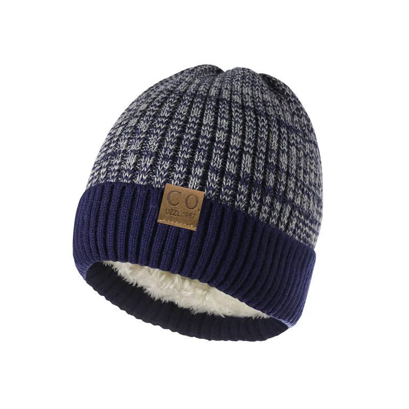 Double Layer Fleece Winter Beanie