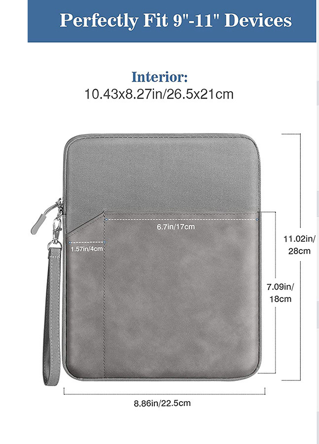 Universal Tablet Sleeve for 9.7"-10.8"