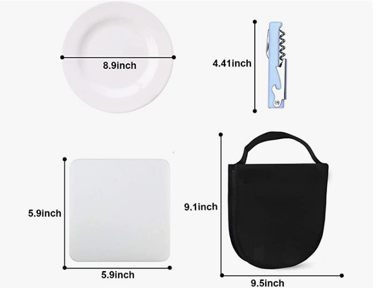 Stainless Steel Outdoor Picnic Utensil Set