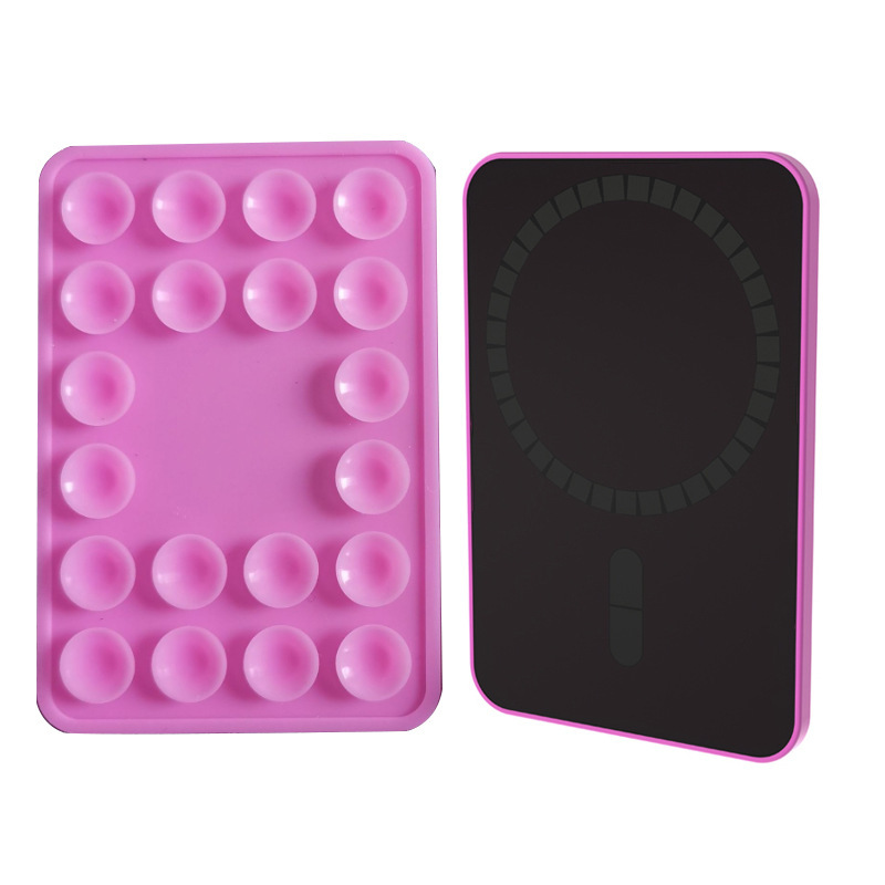 Silicone Phone Suction Cup Card Holder