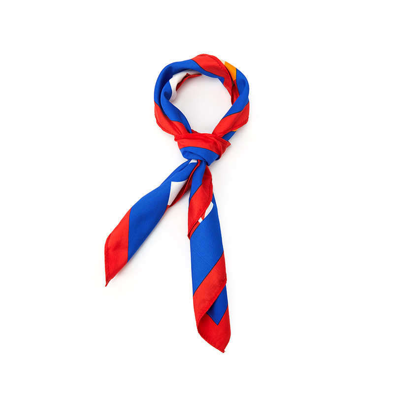 Elegant Silk-like Square Scarf