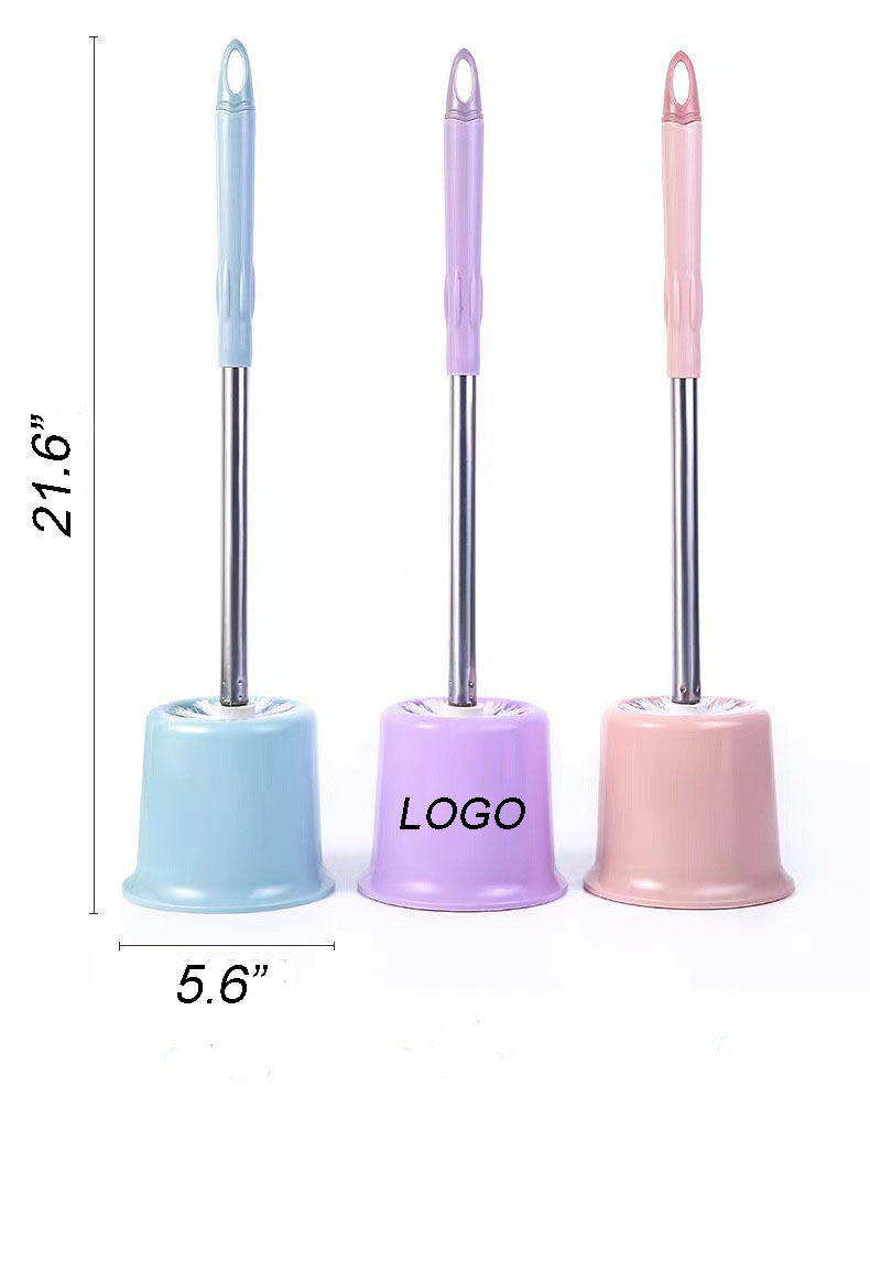 Stainless Steel Toilet Brush with Long Handle