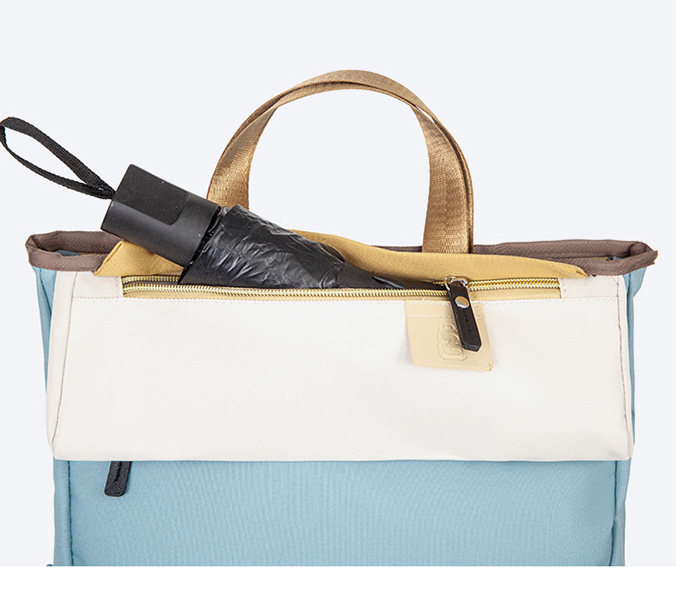 Wet-Dry Separation Diaper Bag-15.7"x12.2"x 6.2"