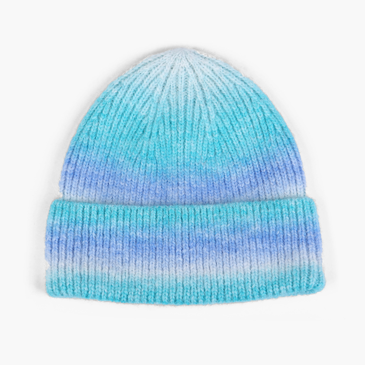Gradient Knit Warm Winter Beanie