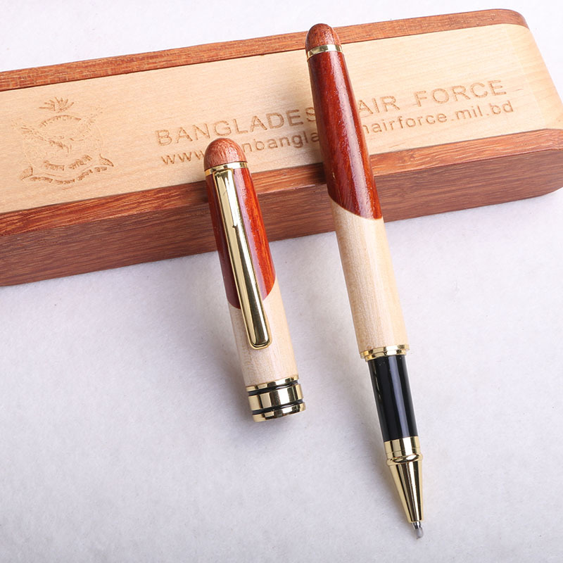 Maple Wood Pen Gift Set-6.3"x1.9"