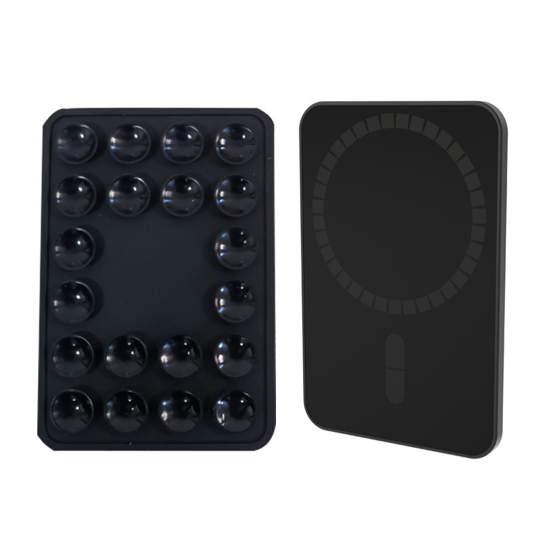 Silicone Phone Suction Cup Card Holder