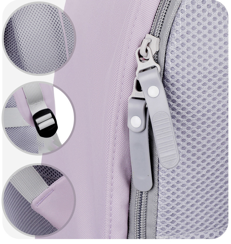 USB Oxford Outdoor Backpack-18.5"x13.7"x 7"