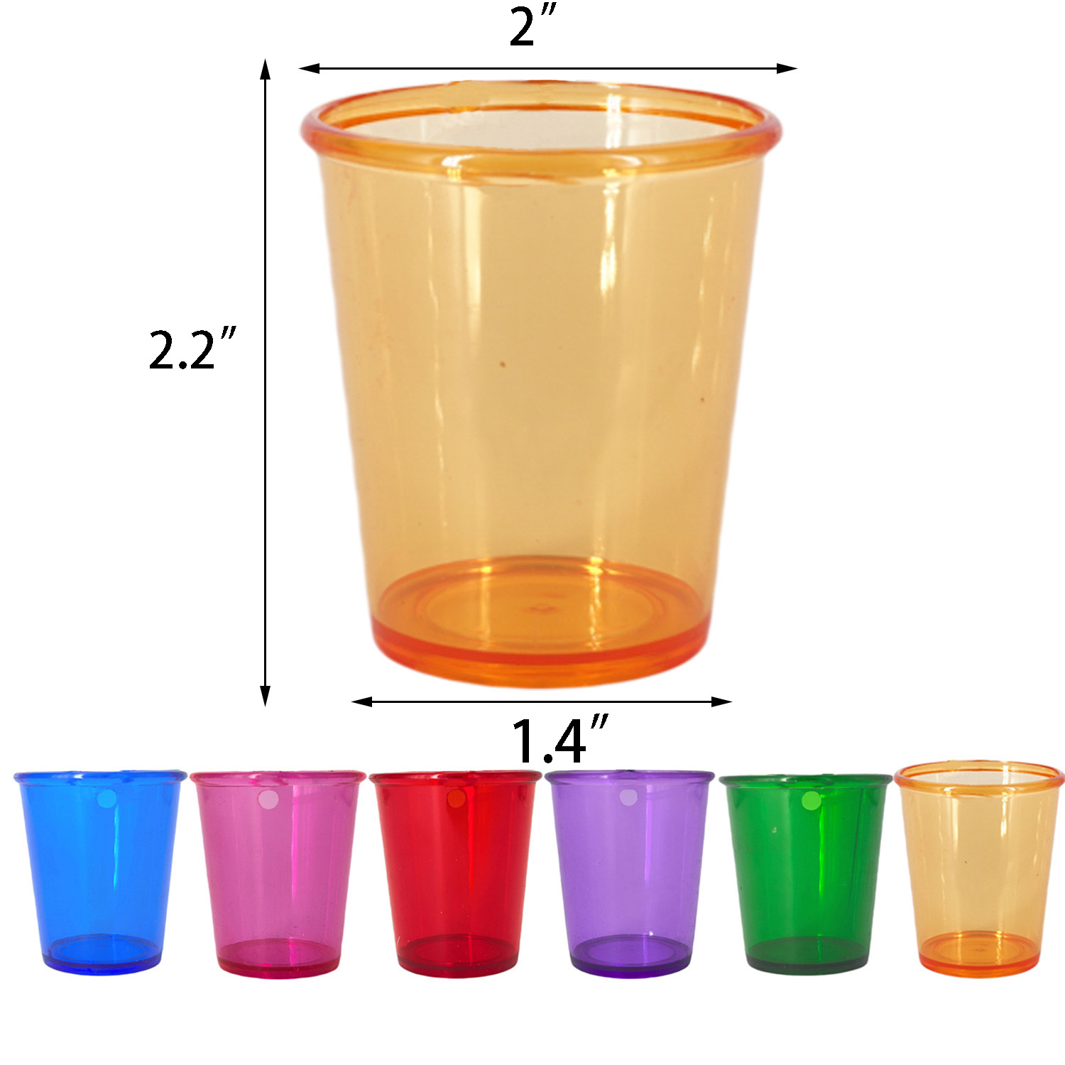 Food-Grade Shot Cup Necklace