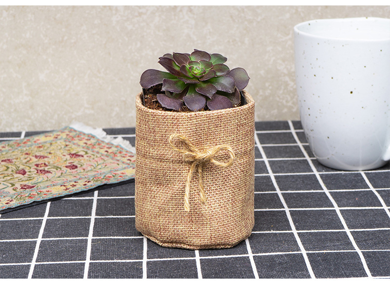 Linen Drawstring Pouch