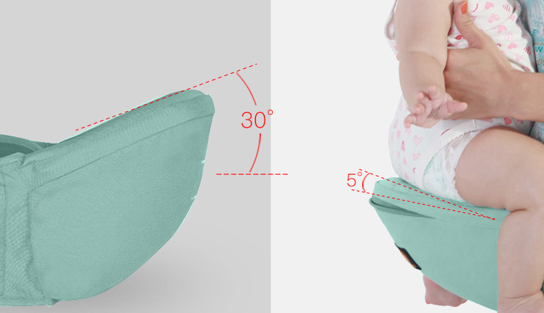 Oxford Baby Waist Stool-9"x6.2"x 7.8"