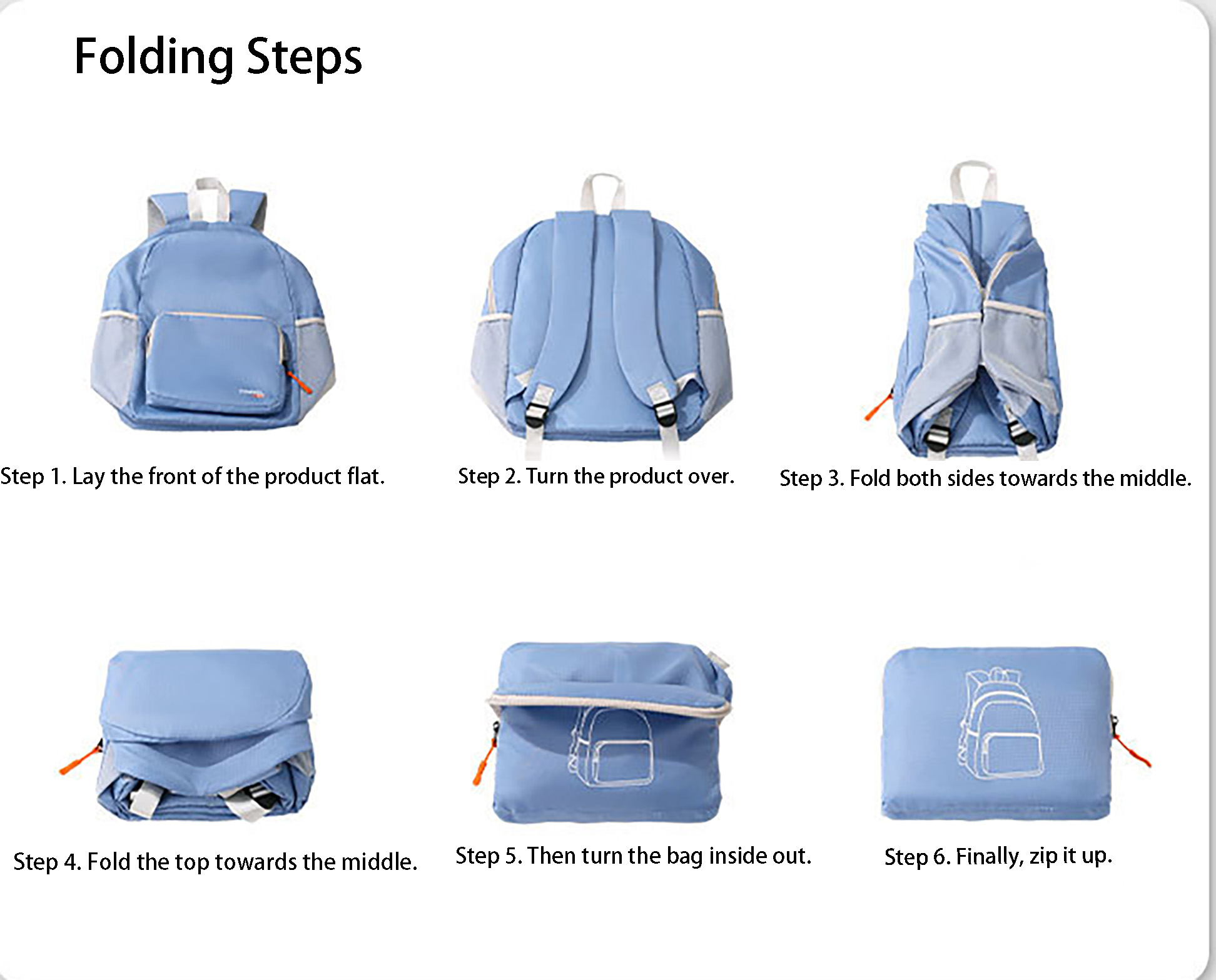 Foldable Ultra-light Outdoor Backpack