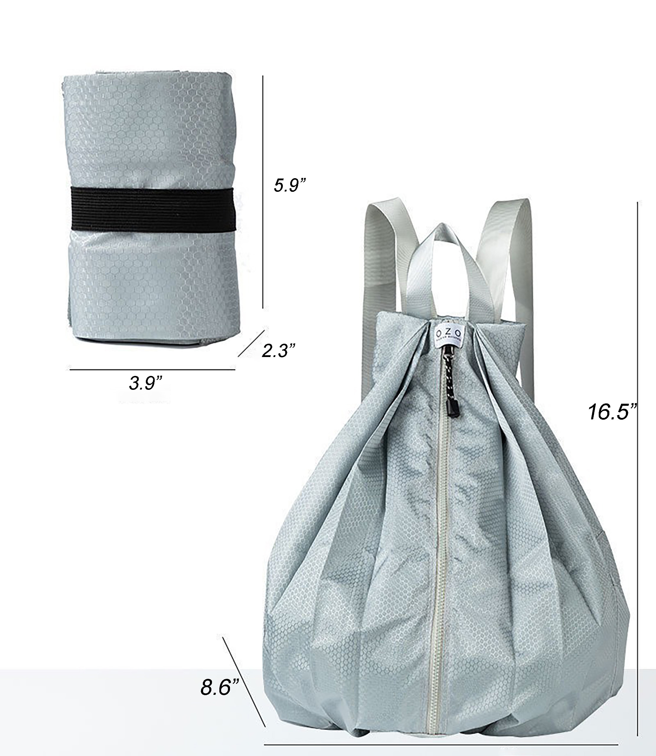 Waterproof Foldable Outdoor Travel Backpack-16.5"x12.5"x 8.6"