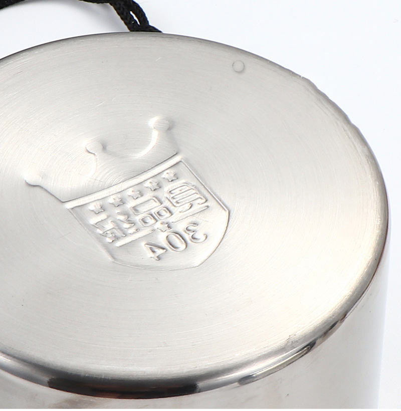 Stainless Steel 4-Piece Outdoor Mug Set