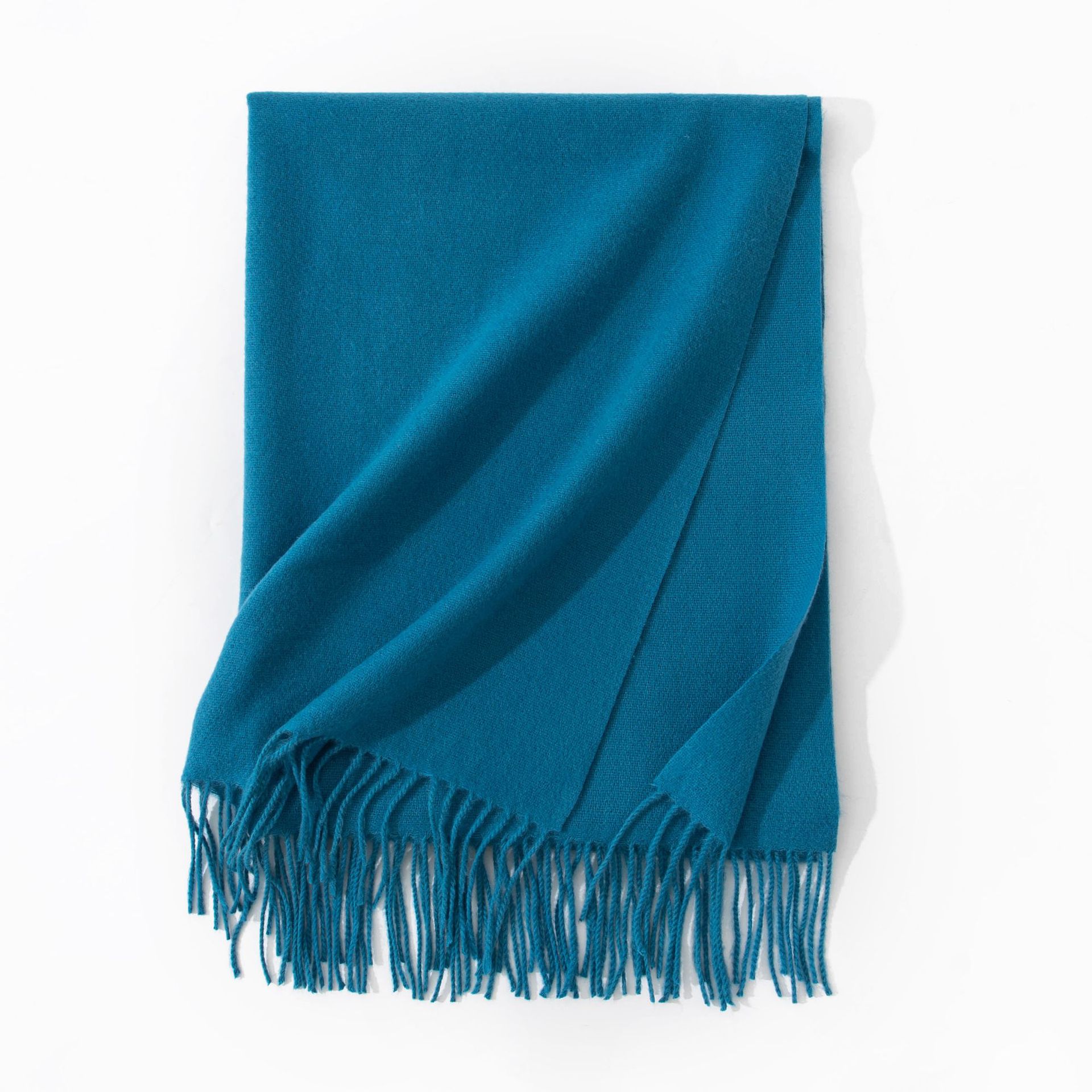 Polyester Winter Warmth Scarf W/ Tassel