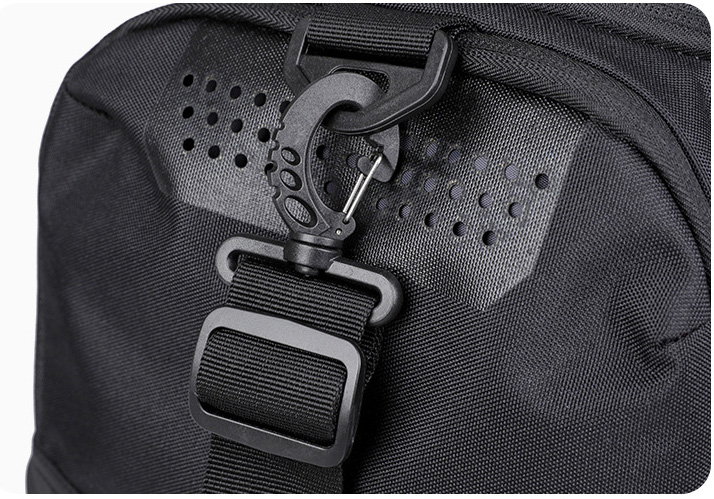 Travel Bag with Shoe Compartment-20"x11"x 9.4"