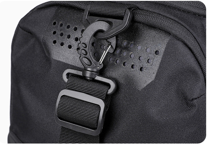 Travel Bag with Shoe Compartment-20"x11"x 9.4"