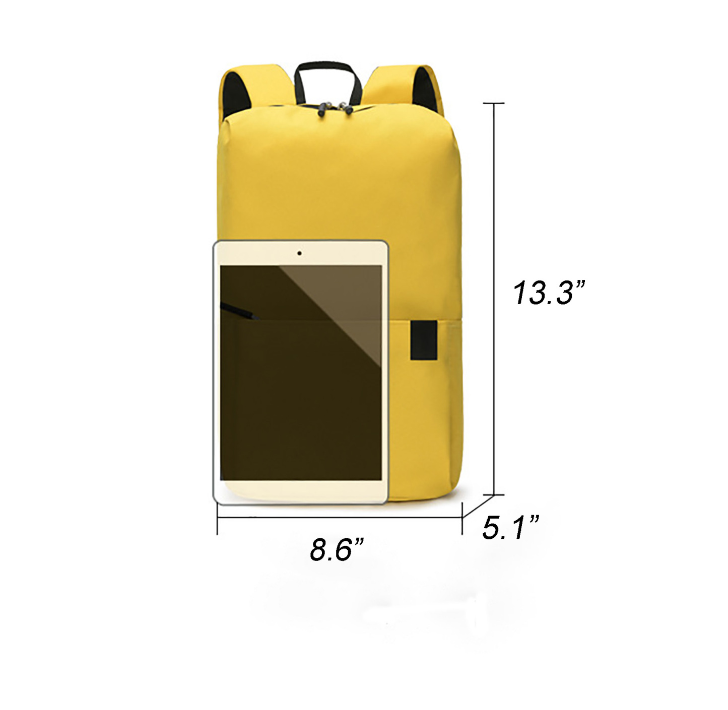 Oxford Casual Backpack-13.3"x8.6"x 5.1"