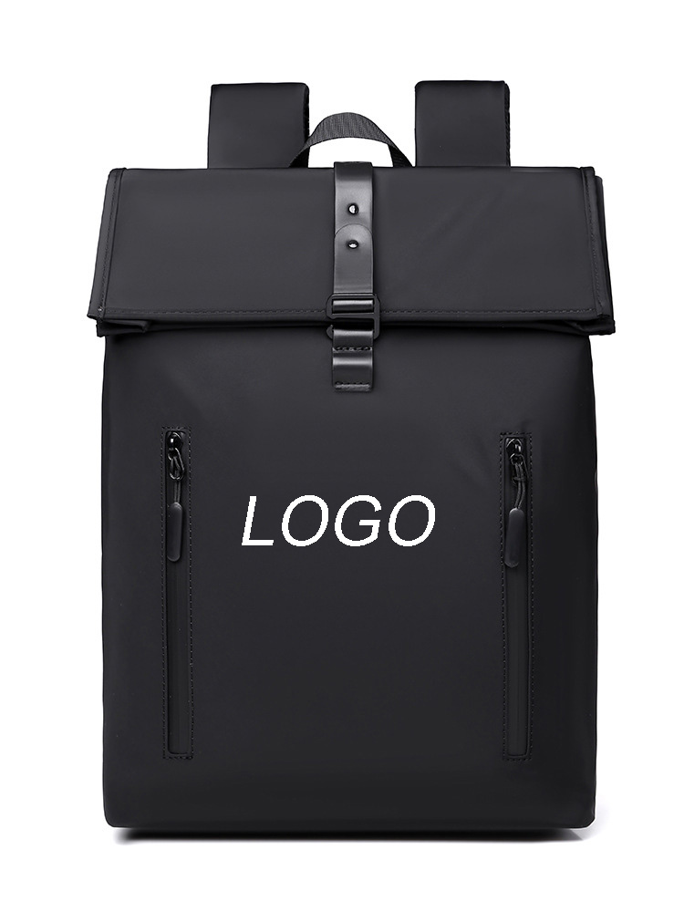 Nylon Commuter Laptop Backpack-17.7"x11.8"x 5.9"