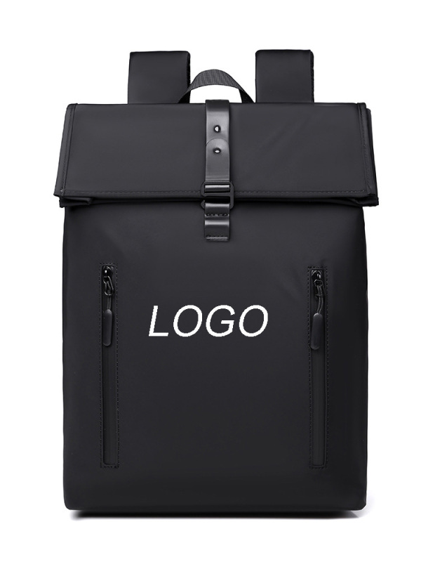 Nylon Commuter Laptop Backpack-17.7"x11.8"x 5.9"