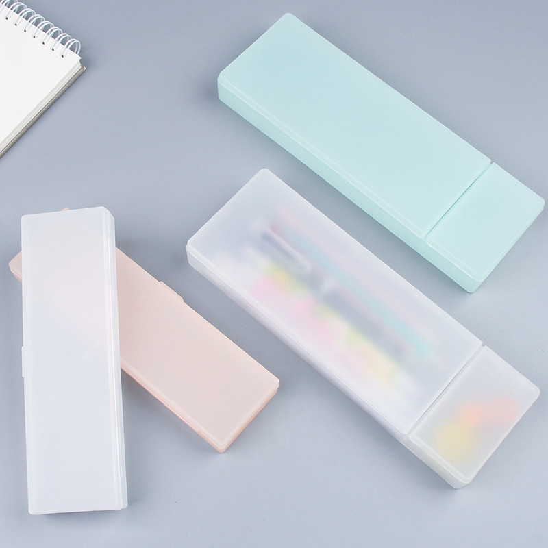 Transparent PP Multifunctional Pencil Case