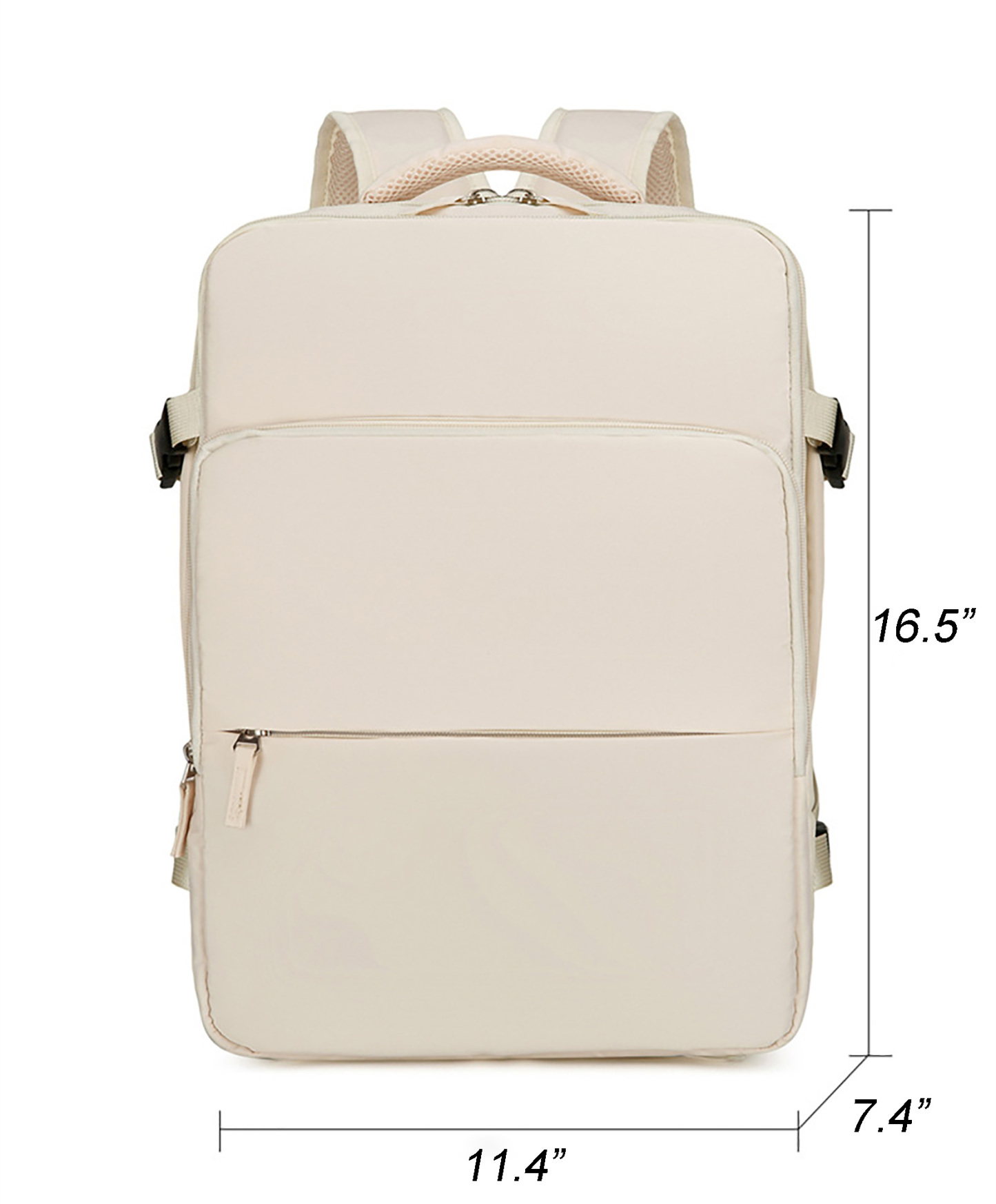 USB Charging Travel Backpack-16.5"x11"x 7.4"